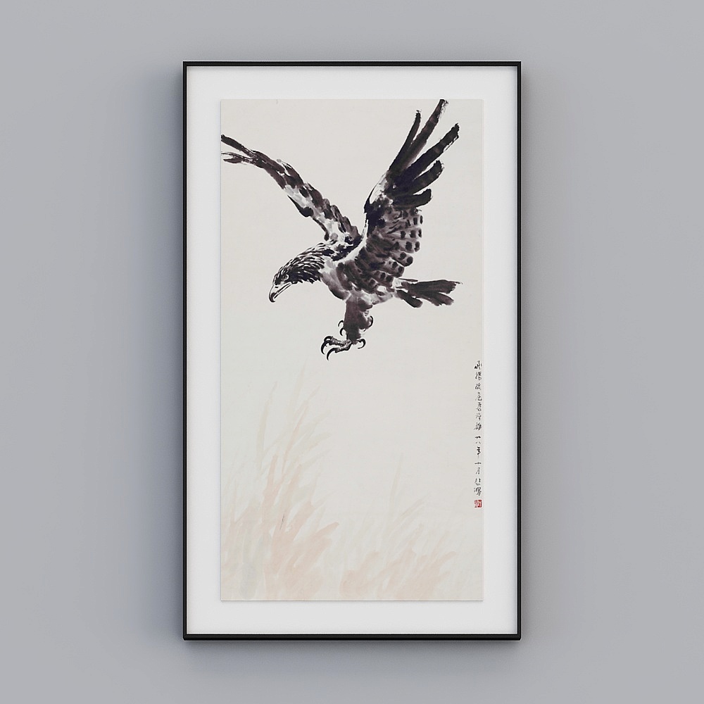 "Fuyun Art" TDC114 Limited Edition Painting Modern Mashup Light Luxury New Chinese Living Room Hyunguan Kitchen Bedroom Decoration Painting