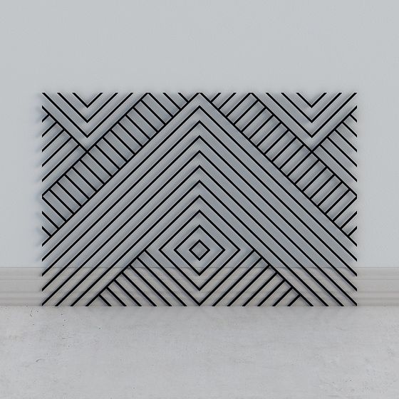 Geometric Low-Poly 3D Model Design