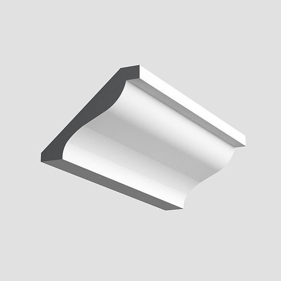 Gray Angle Line 3D Model for Contemporary Spaces