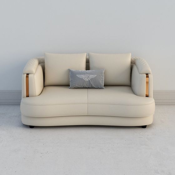 Mei Shangyou - luxe léger - canapé 8 - canapé double couleur claire