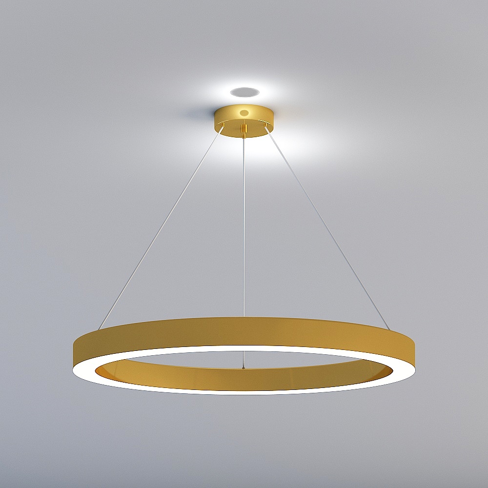 D282 has want to light Nordic living room chandelier round lamp led net red light modern minimalist restaurant bar lighting