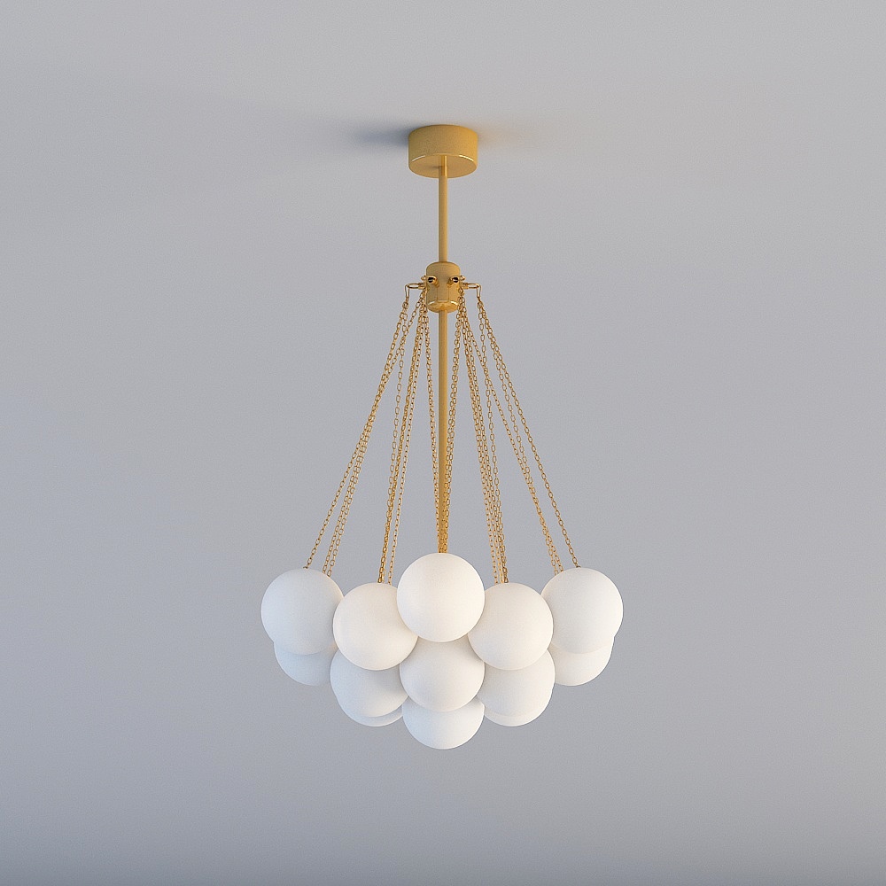 XG-9435 has want to light up the postmodern minimalist glass dining room chandelier personality bubble ball bedroom living room clothing store chandelier