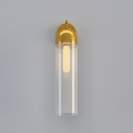 Elegant Modern 3D Model of a Decorative Wall Lamp