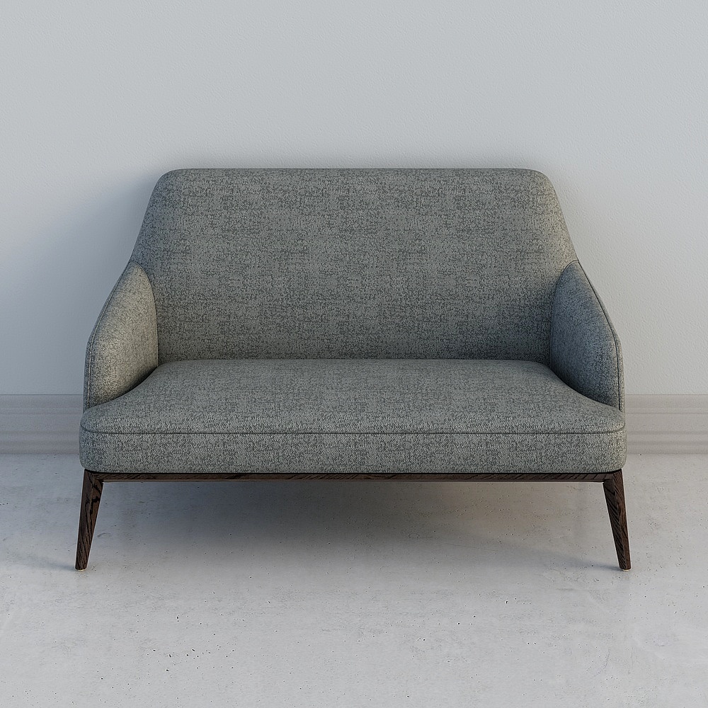 Modern Minimalist Sofa 3D model Design