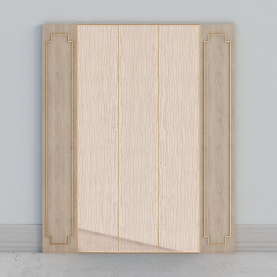 Unique Low-Poly Wall Design 3D model