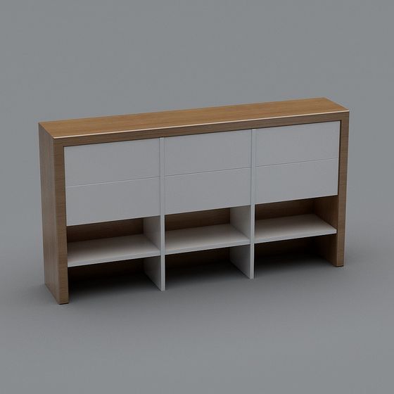City Window Cabinet 3D model