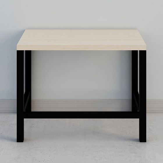 Stylish Industrial Side Table 3D Model for Creative Projects