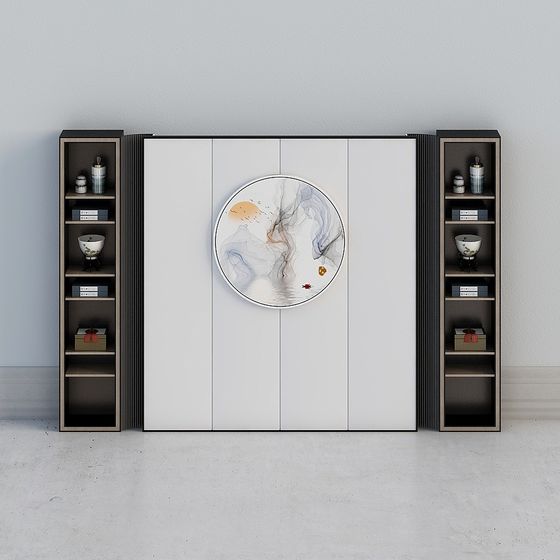 Mountain Landscape Screen 3D Model