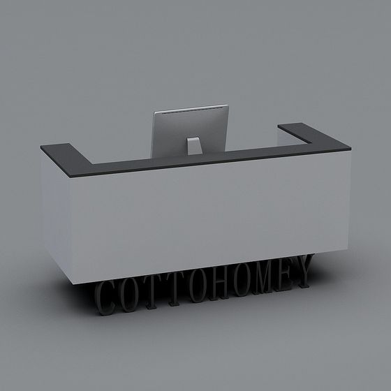CottoHomey Reception Desk 3D model