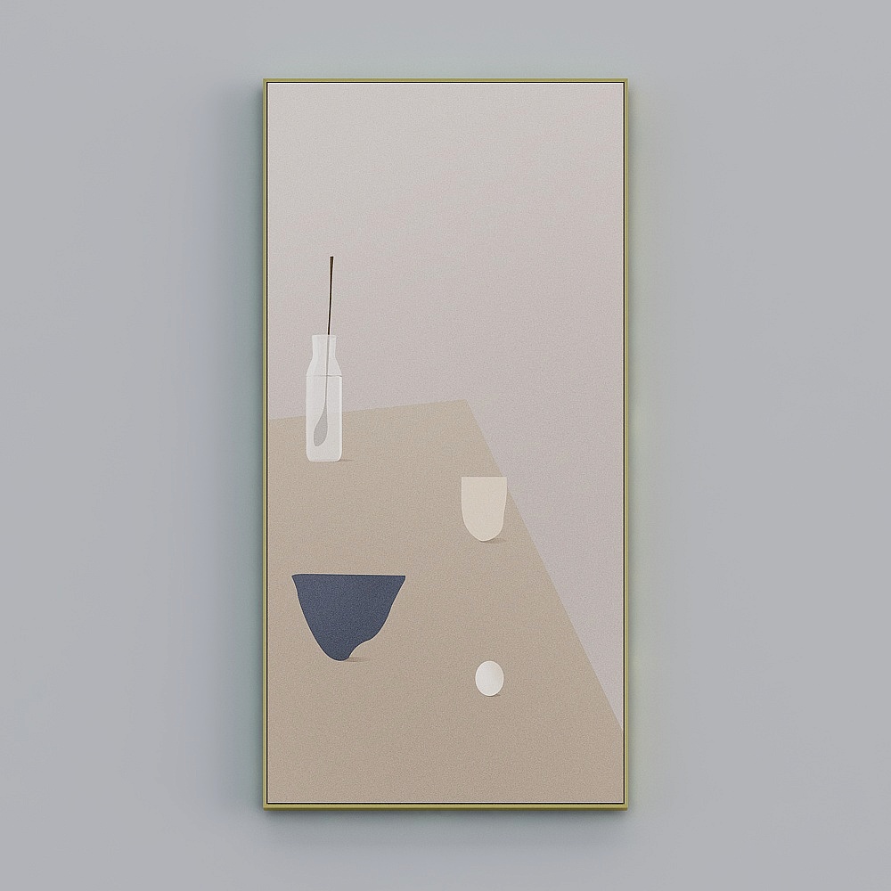 Courtesy full house with painting - modern living room decorative painting - living room entrance single - simple life A