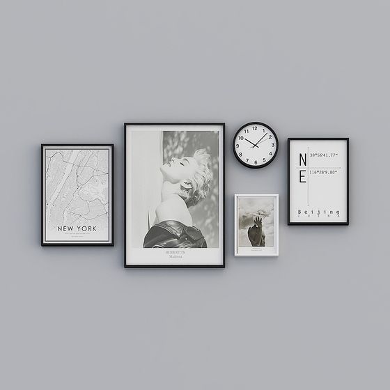 Urban Art Wall 3D model