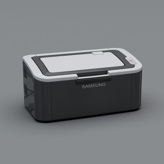 Stylish Samsung Laser Printer 3D model