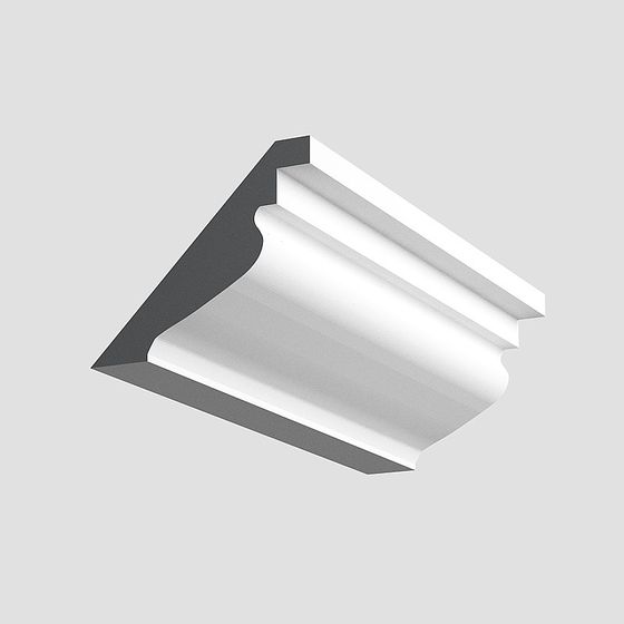 Gray Angle Line 3D Model