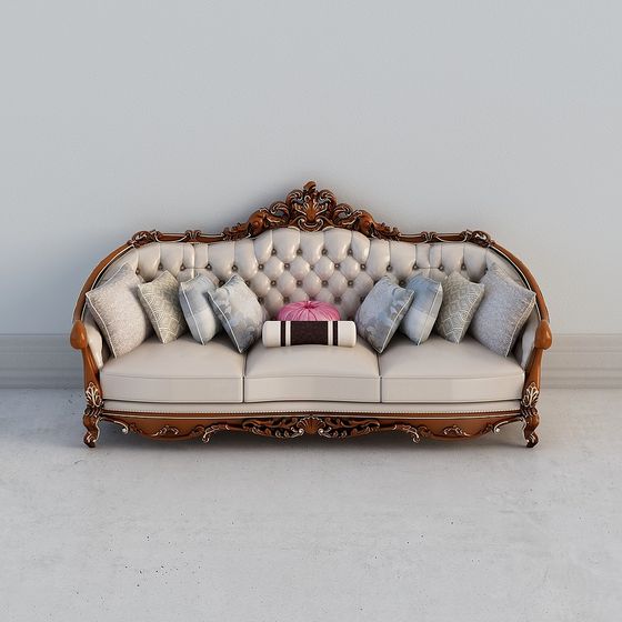 Royal Comfort 3D model Sofa Design