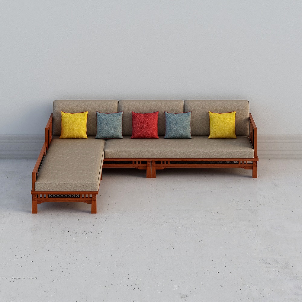 Ink Jiangnan - Corner Sofa Couch JP-201B-1