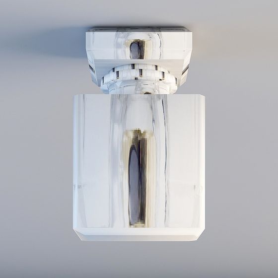 Crystal Chandelier 3D model for Modern Interiors