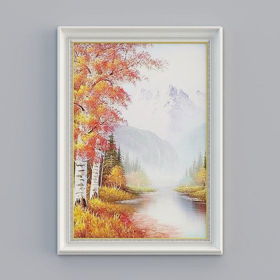 Autumn Landscape 3D model