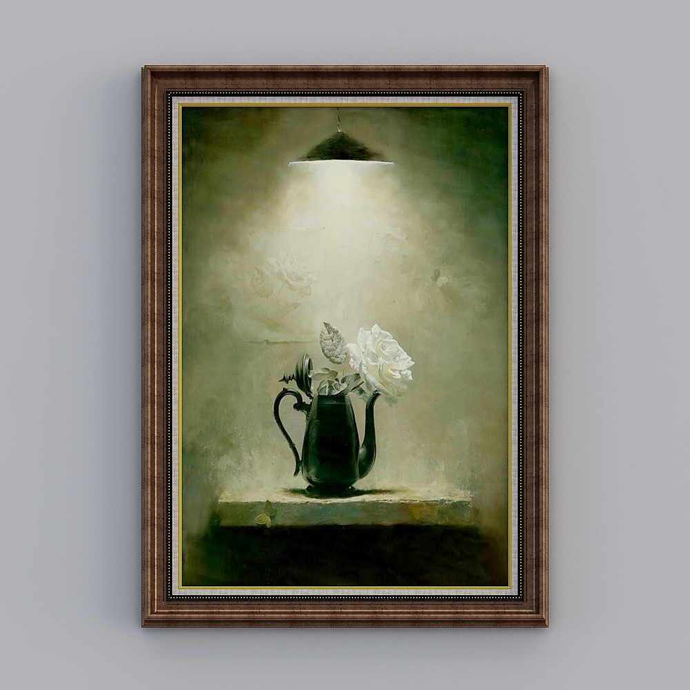 Ngôi nhà có tranh - Tranh siêu hình Lococo - Phong cảnh B