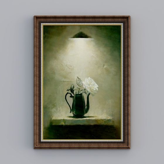 Ngôi nhà có tranh - Tranh siêu hình Lococo - Phong cảnh B