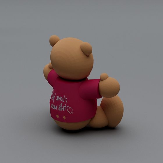 Cozy Bear 3D model