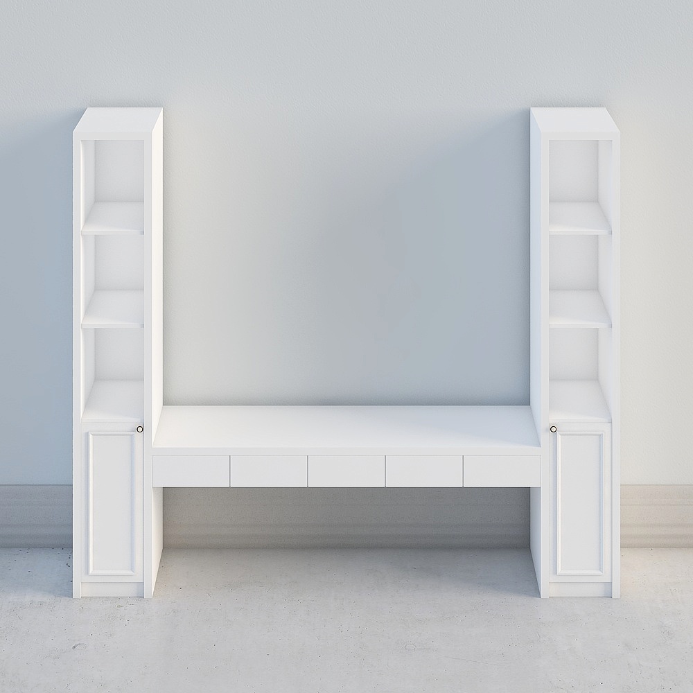 Second bedroom two desks