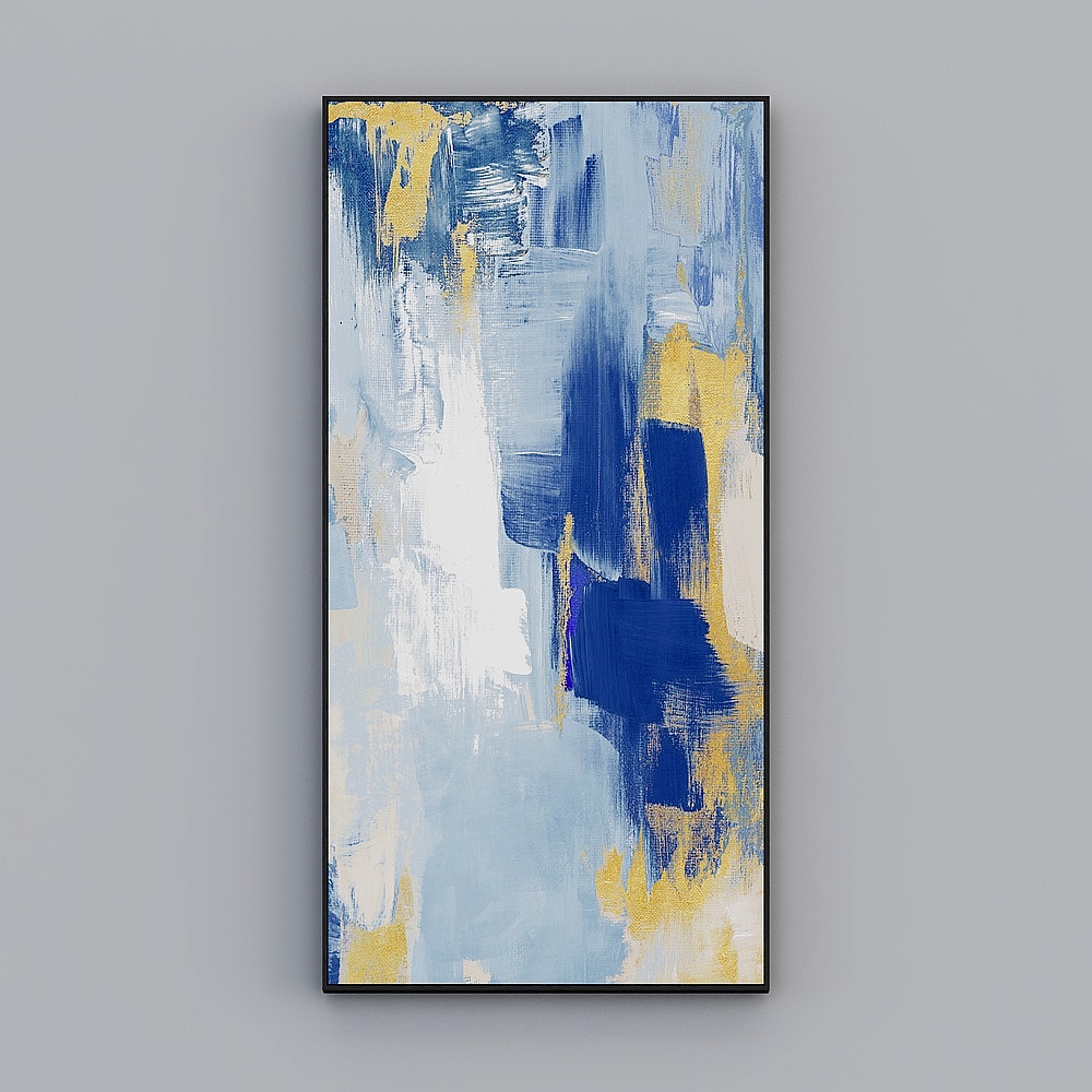 Courtesy full house matching painting - modern minimalist hall xuanguan decoration painting - single - limited-time rhapsody H