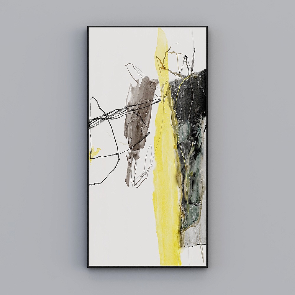 Courtesy full house with painting - modern minimalist hall xuanguan decoration painting - single - limited-time rhapsody O