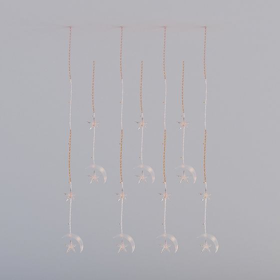 Enchanting Star Moon Chimes 3D model for Creative Projects