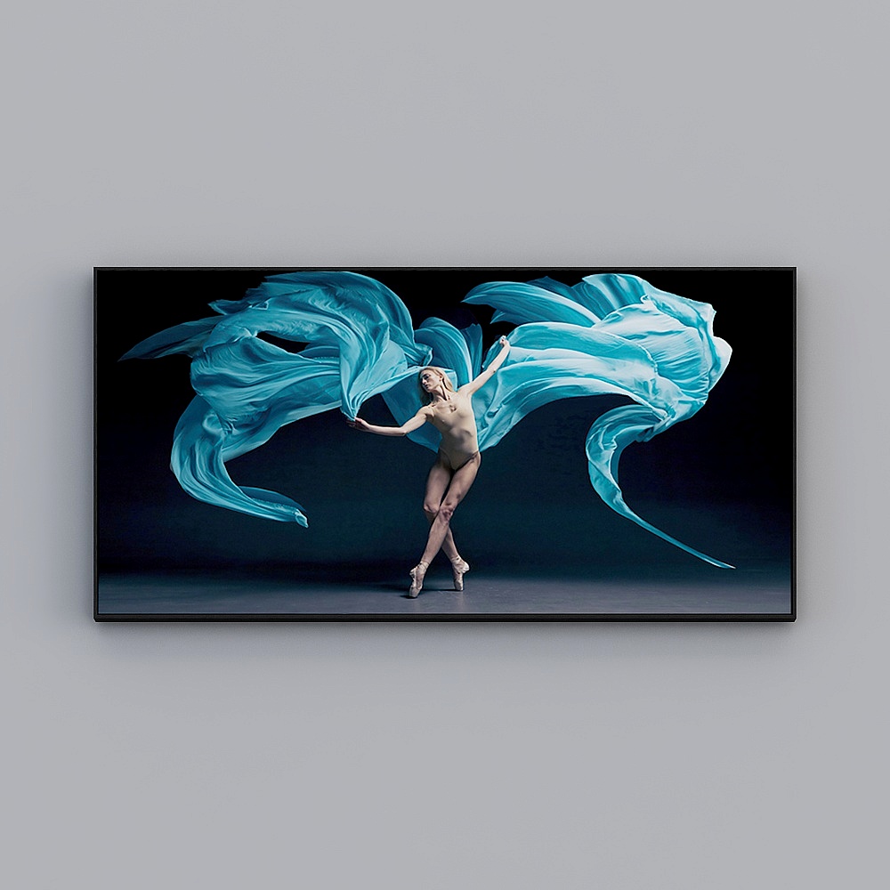 Courtesy full house with painting - modern minimalist living room decoration painting - single - light dance neon C