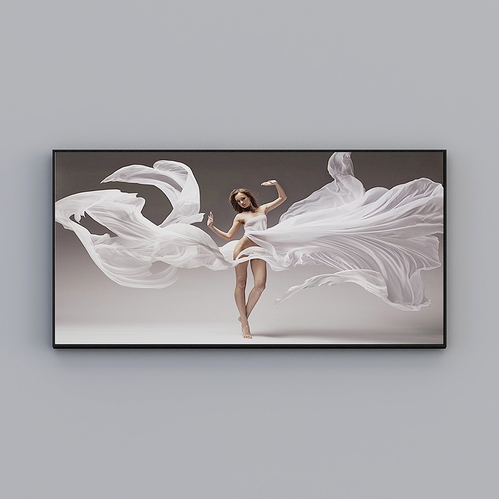 Courtesy full house with painting - modern minimalist living room decorative painting - single - light dance neon K