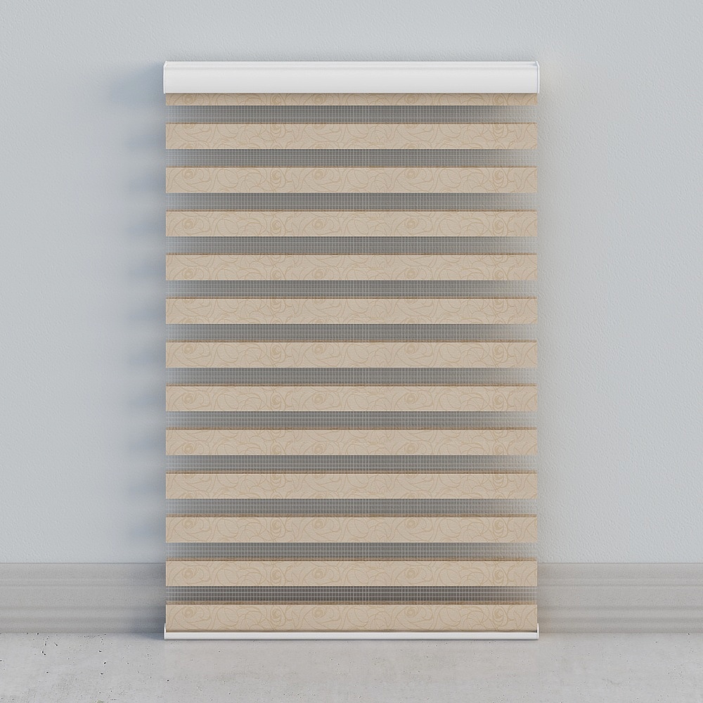 創明智慧窗簾-斑馬簾-50天弧帶罩電動斑馬簾