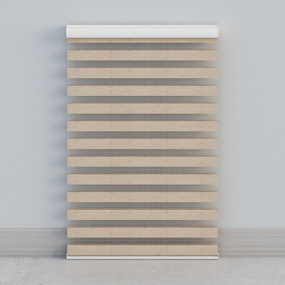 創明智慧窗簾-斑馬簾-50天弧帶罩電動斑馬簾