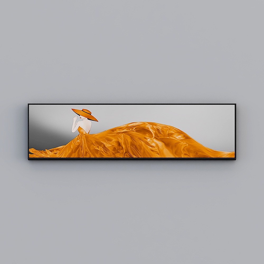 Courtesy full house with painting - light luxury bedroom bedside decoration painting - single-link - Hongyun to A