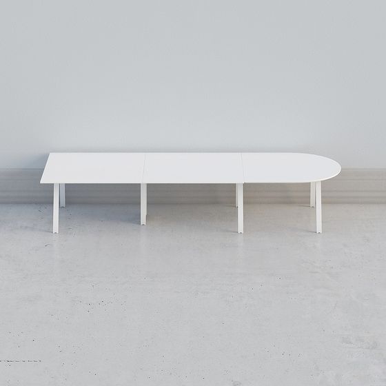 Sleek Conference Table 3D model