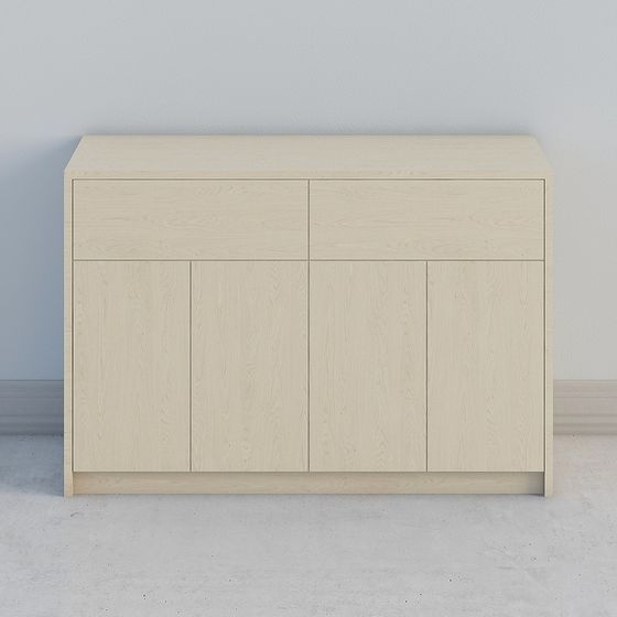City Window Cabinet 3D model for Modern Spaces