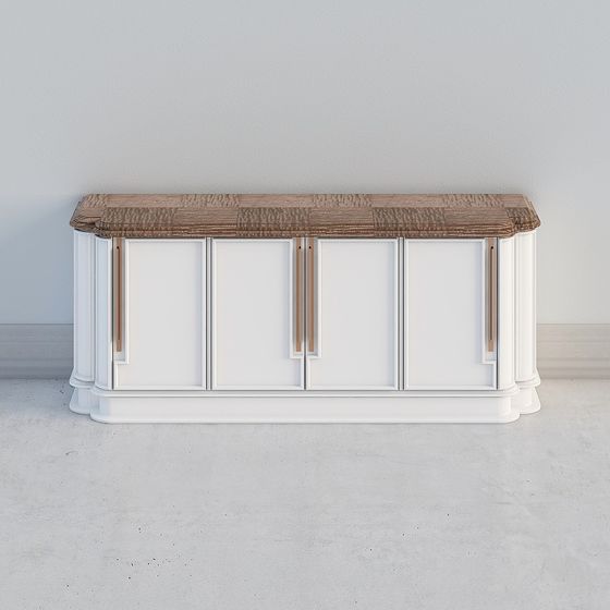 Art Deco Console Table 3D model