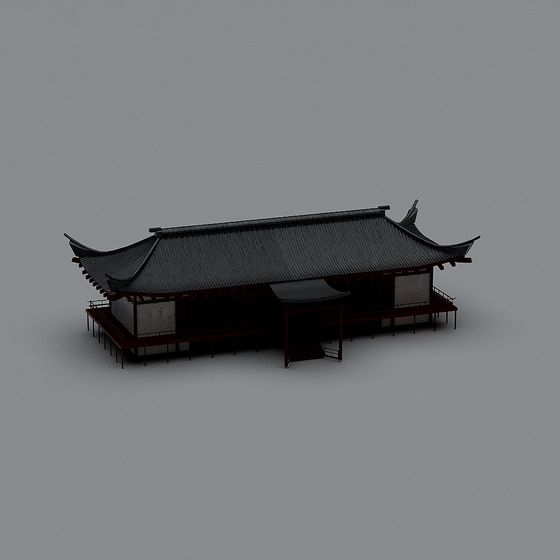 Traditional Chinese Architecture 3D model