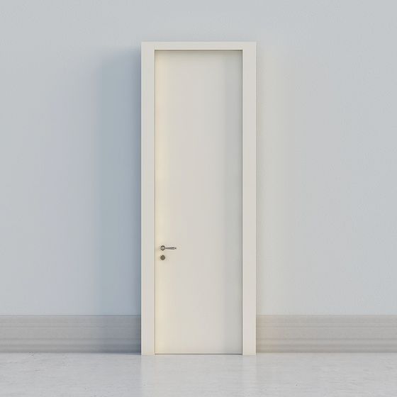 Elegant Minimalist Door 3D model