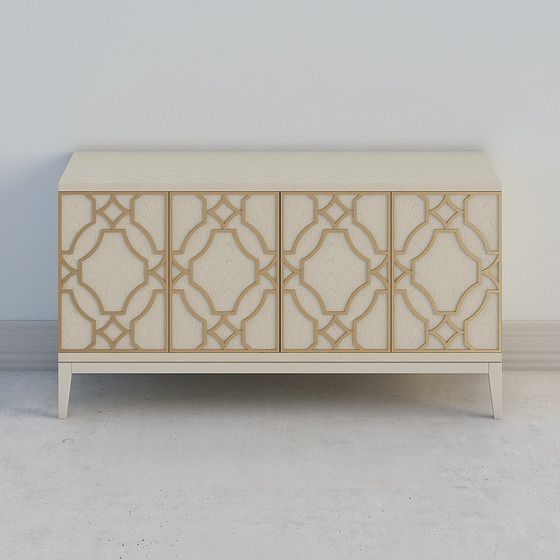Lattice Sideboard 3D model
