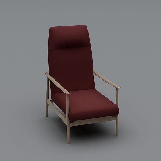 Cozy Lounge Chair 3D model