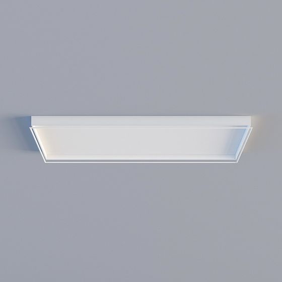 Linear Light Fixture 3D model
