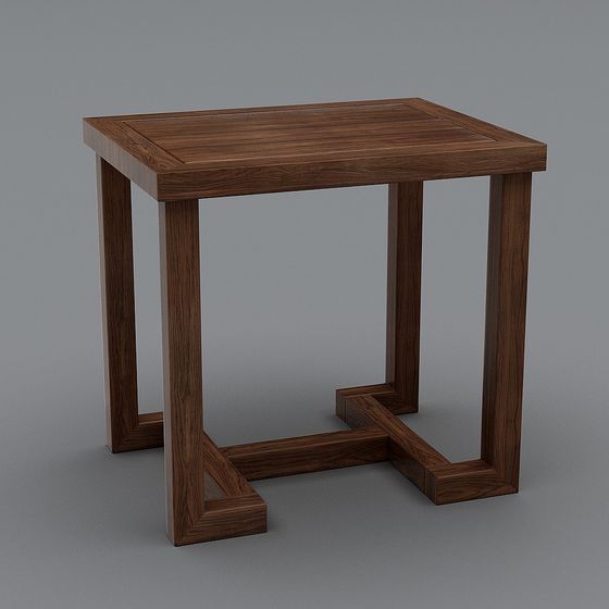 Urban Elegance Side Table 3D model