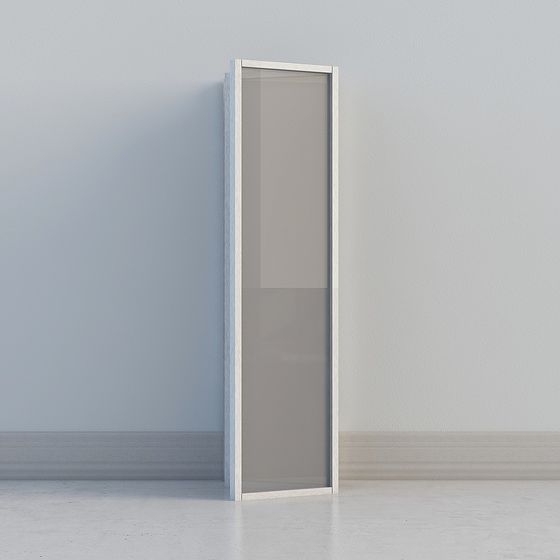 Stylish Glass Door 3D model