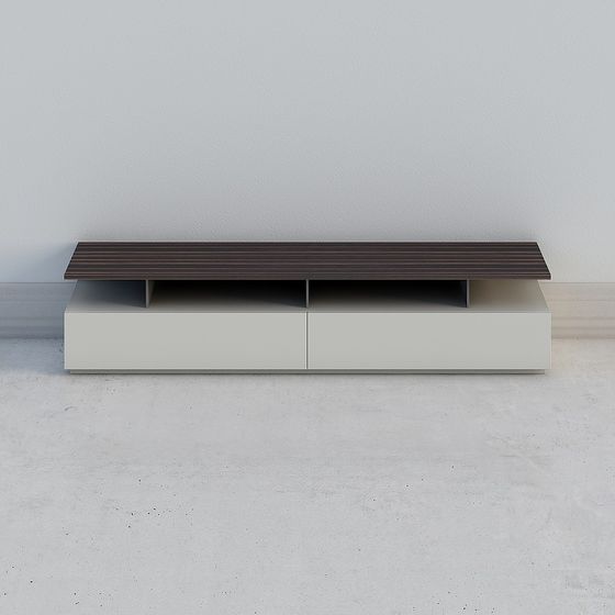 Modern Minimalist TV Cabinet 3D model