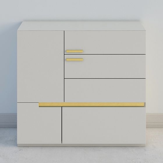 City Window Cabinet 3D model