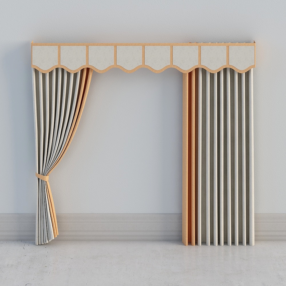 Classic Window Frame 3D model