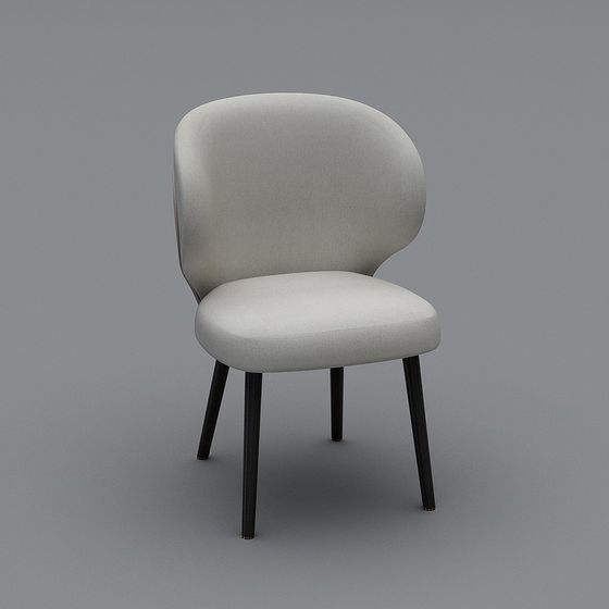 Cloud Chair 3D model in Modern Minimalist Aesthetic