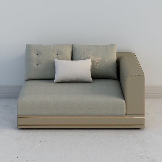 Urban Luxury Sofa 3D Model Design