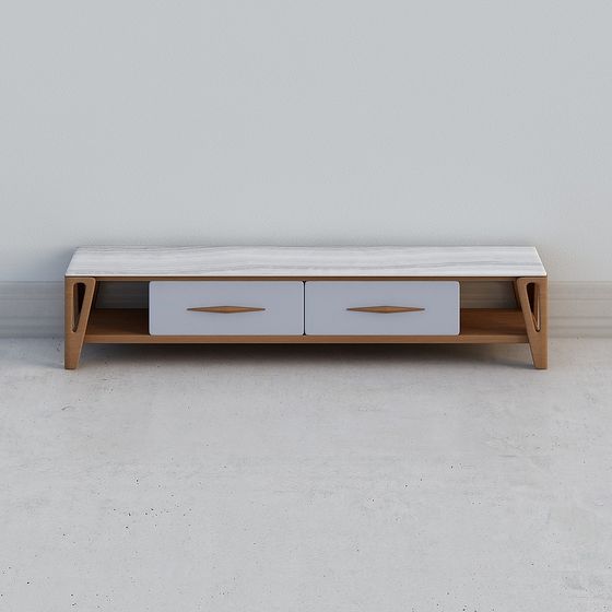 Stylish Modern TV Cabinet 3D model