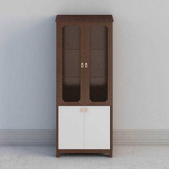 Elegant 3D Model of Modern Furniture Cabinet